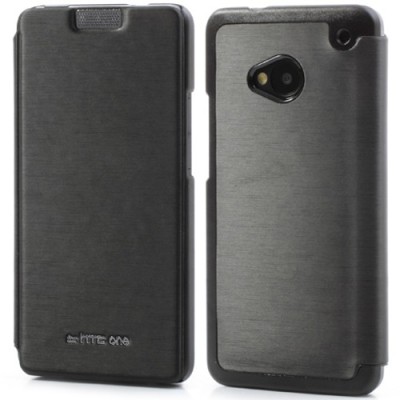 „Mercury Goospery“ atverčiamas HTC One M7 juodas dėklas (Dėkliukas) / Priedai.lt