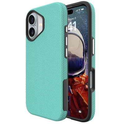 „TUKU“ Shockproof MagSafe kieto silikono  dėklas - žalias (iPhone 17)