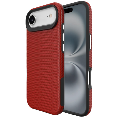 „TUKU“ Shockproof MagSafe kieto silikono  dėklas - raudonas (iPhone Air)