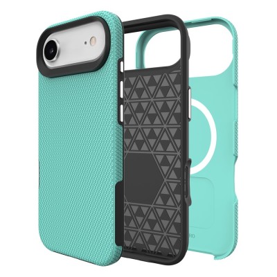 „TUKU“ Shockproof MagSafe kieto silikono  dėklas - žalias (iPhone Air)