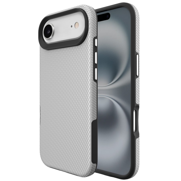 „TUKU“ Shockproof MagSafe kieto silikono  dėklas - sidabrinis (iPhone Air)