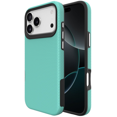 „TUKU“ Shockproof MagSafe kieto silikono  dėklas - žalias (iPhone 17 Pro Max)