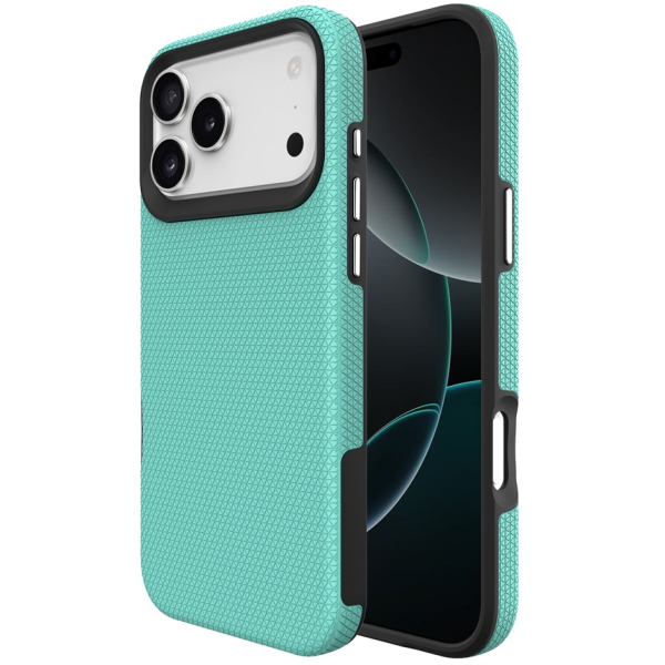 „TUKU“ Shockproof MagSafe kieto silikono  dėklas - žalias (iPhone 17 Pro Max)