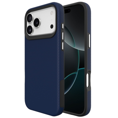 „TUKU“ Shockproof MagSafe kieto silikono  dėklas - mėlynas (iPhone 17 Pro Max)