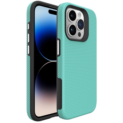 „TUKU“ Shockproof MagSafe kieto silikono  dėklas - žalias (iPhone 16 Pro Max)