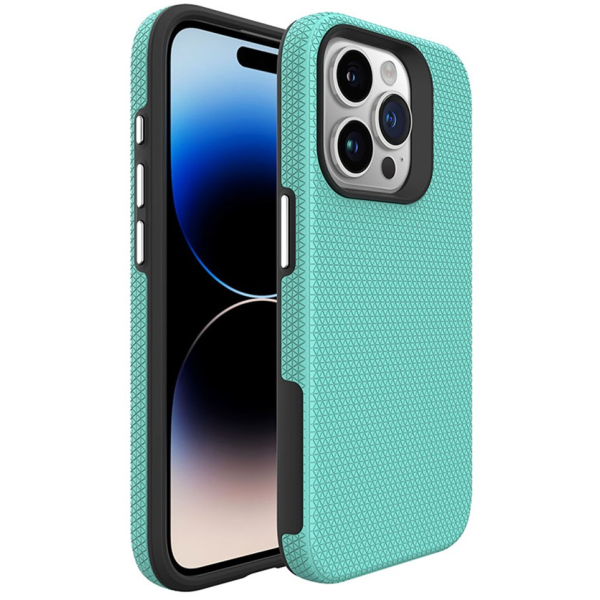 „TUKU“ Shockproof MagSafe kieto silikono  dėklas - žalias (iPhone 16 Pro Max)