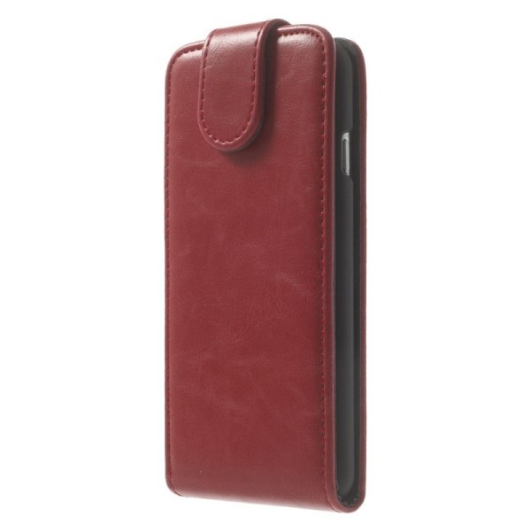 Klasisks atvēramais maciņš - sarkans (iPhone 6 / 6s)