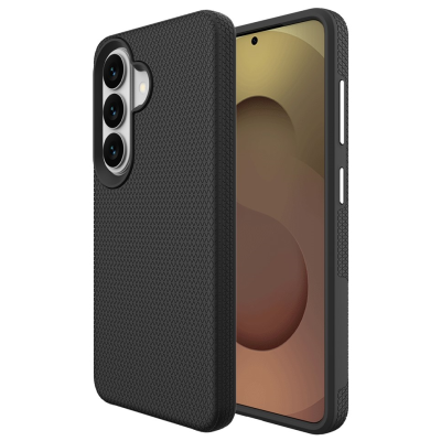 „TUKU“ Shockproof MagSafe kieto silikono  dėklas - juodas (Galaxy S26)