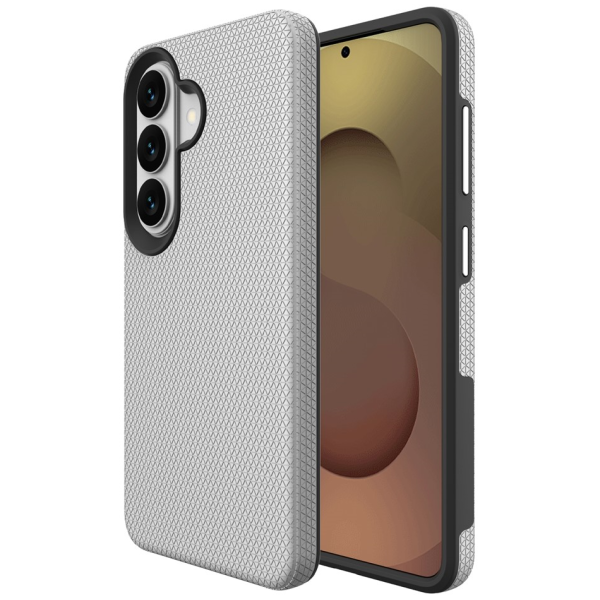 „TUKU“ Shockproof MagSafe kieto silikono  dėklas - sidabrinis (Galaxy S26)