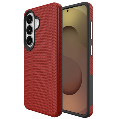 „TUKU“ Shockproof MagSafe kieto silikono  dėklas - raudonas (Galaxy S26+)