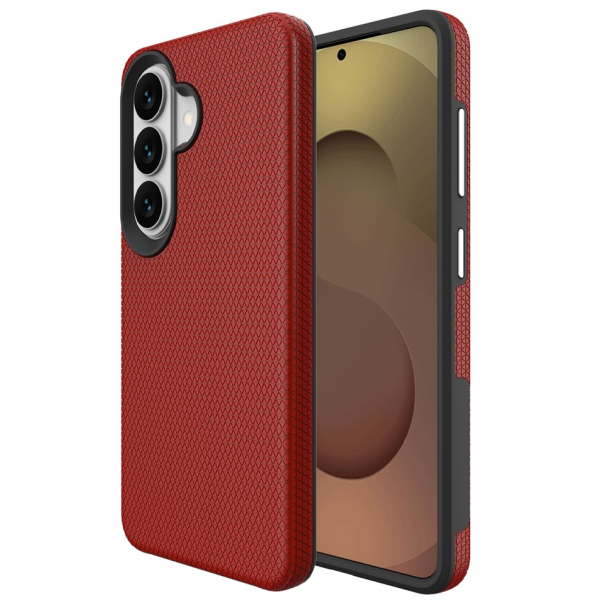 „TUKU“ Shockproof MagSafe kieto silikono  dėklas - raudonas (Galaxy S26+)