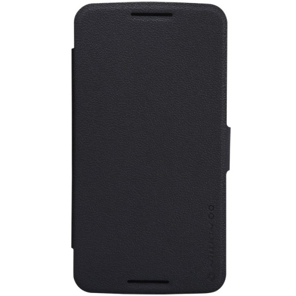 „Nillkin“ Fresh atvēramais maciņš - melns (Nexus 6)