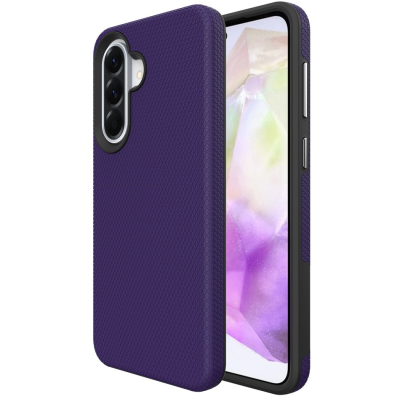 „TUKU“ Shockproof MagSafe kieto silikono  dėklas - violetinis (Galaxy A57)