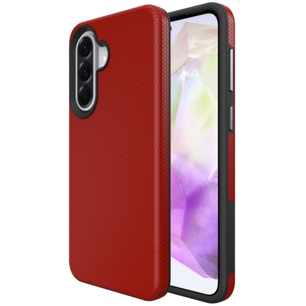 „TUKU“ Shockproof MagSafe kieto silikono  dėklas - raudonas (Galaxy A57)