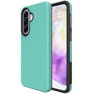 „TUKU“ Shockproof MagSafe kieto silikono  dėklas - žalias (Galaxy A57)