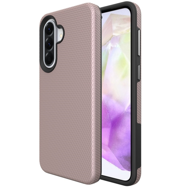 „TUKU“ Shockproof MagSafe kieto silikono  dėklas - rožinis (Galaxy A57)