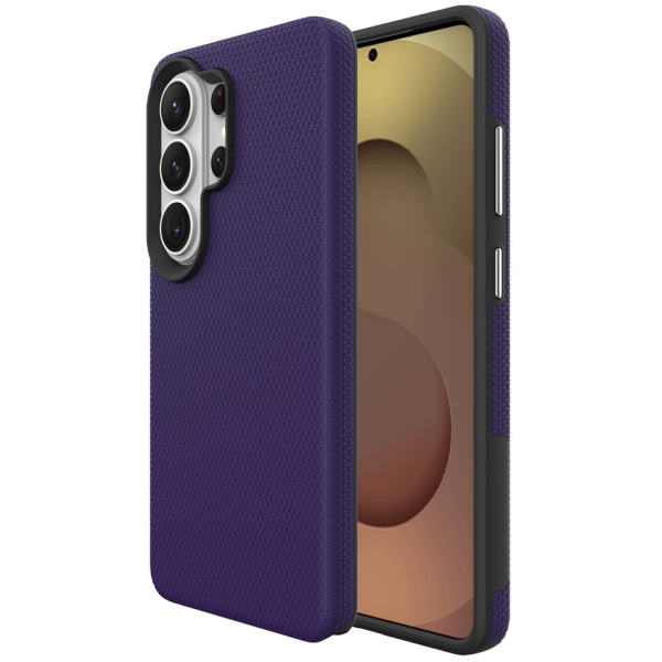 „TUKU“ Shockproof MagSafe kieto silikono  dėklas - violetinis (Galaxy S25 Ultra)