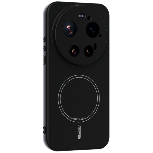 „ABEEL“ kieto silikono (TPU) dėklas - juodas (Xiaomi 17 Ultra)