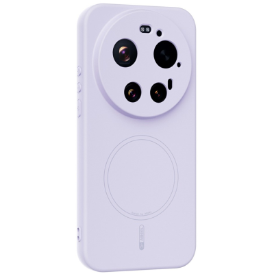 „ABEEL“ kieto silikono (TPU) dėklas - violetinis (Xiaomi 17 Ultra)