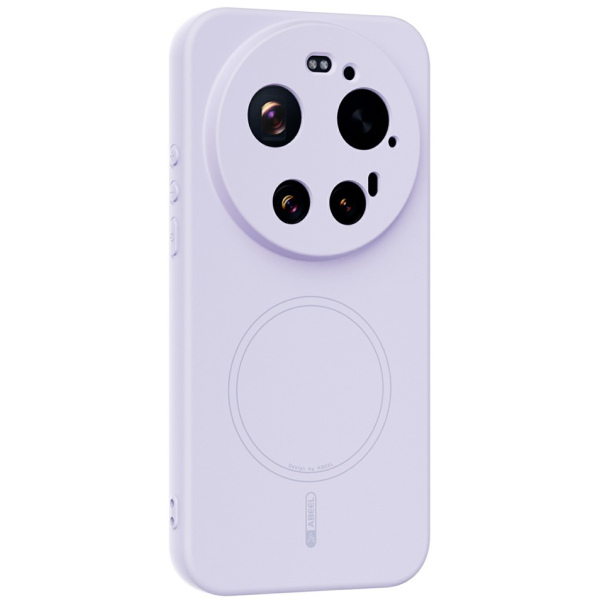 „ABEEL“ kieto silikono (TPU) dėklas - violetinis (Xiaomi 17 Ultra)