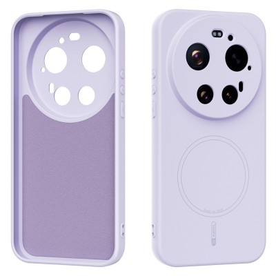 „ABEEL“ kieto silikono (TPU) dėklas - violetinis (Xiaomi 17 Ultra)