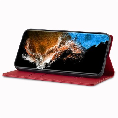 „Lc.Imeeke“ atverčiamas dėklas - raudonas (Galaxy S23+)