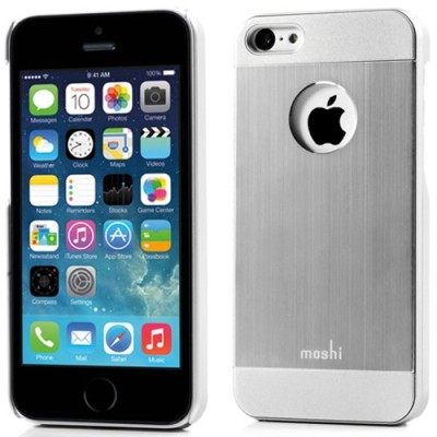 „Moshi“ iGlaze Armour sudrabs Apple iPhone 5C apvalks / vacins.lv