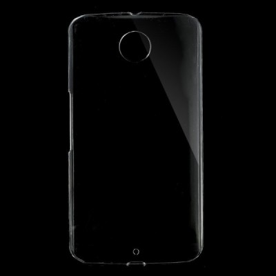 Motorola Nexus 6 plastmasas dzidrs (caurspīdīgs) apvalks / Vacins.lv