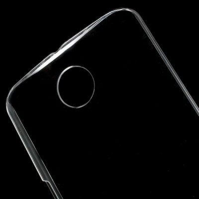 Motorola Nexus 6 plastikinis skaidrus (permatomas) dėklas - nugarėlė / Priedai.lt