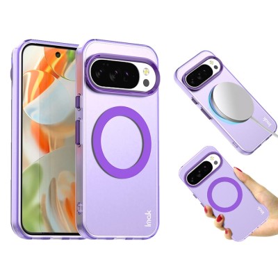 „IMAK“ Candy MagSafe matinis kieto silikono (TPU) dėklas - violetinis (Pixel 10 Pro XL)