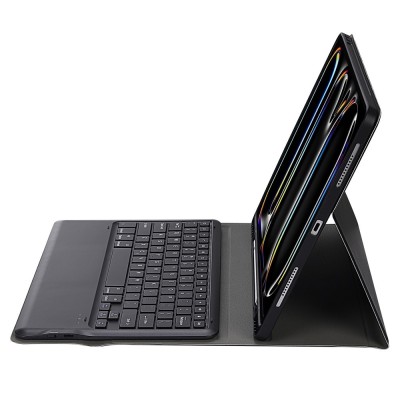 „Bosina“ Atverčiamas dėklas su klaviatūra - juodas (iPad Pro 13 (2025) / 13 (2024))