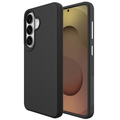 „TUKU“ Shockproof MagSafe kieto silikono  dėklas - juodas (Galaxy S24+ / S25+)