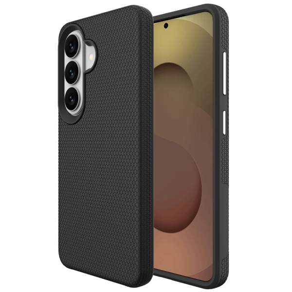 „TUKU“ Shockproof MagSafe kieto silikono  dėklas - juodas (Galaxy S24+ / S25+)