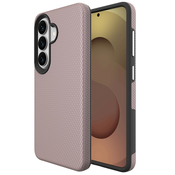 „TUKU“ Shockproof MagSafe kieto silikono  dėklas - rožinis (Galaxy S24+ / S25+)