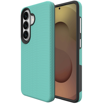 „TUKU“ Shockproof MagSafe kieto silikono  dėklas - žalias (Galaxy S24+ / S25+)