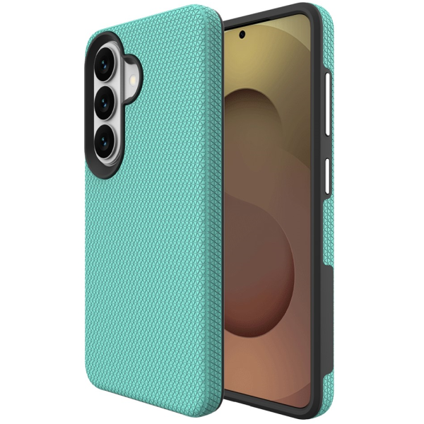 „TUKU“ Shockproof MagSafe kieto silikono  dėklas - žalias (Galaxy S24+ / S25+)