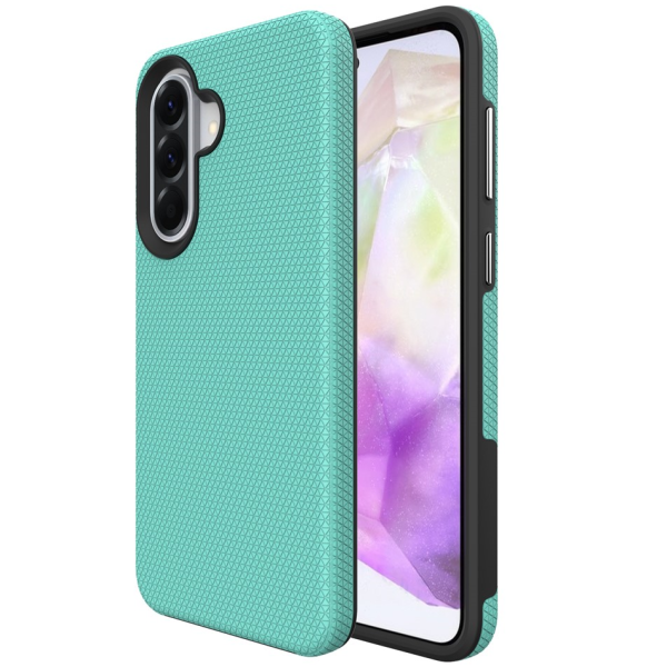 „TUKU“ Shockproof MagSafe kieto silikono  dėklas - žalias (Galaxy A17 / A26 / A16)