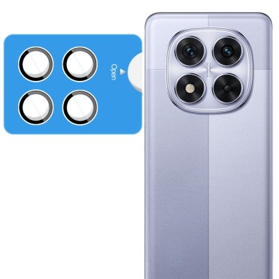 „IMAK“ apsauginis galinės kameros stiklas - juodas (Redmi Note 14 Pro 5G / Poco X7 5G)