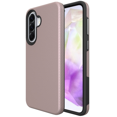 „TUKU“ Shockproof MagSafe kieto silikono  dėklas - rožinis (Galaxy A17 / A26 / A16)