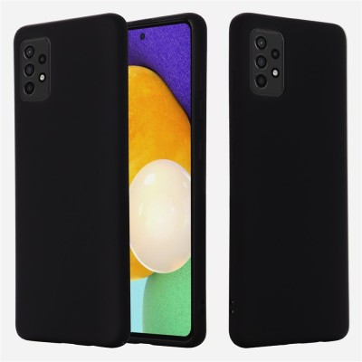 „Shell“ kieto silikono (TPU) dėklas - juodas (Galaxy A52 / A52s)