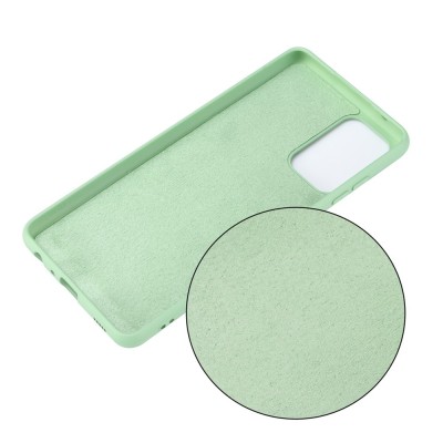 „Shell“ kieto silikono (TPU) dėklas - žalias (Galaxy A52 / A52s)