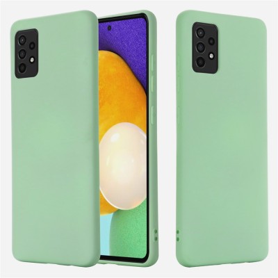 „Shell“ kieto silikono (TPU) dėklas - žalias (Galaxy A52 / A52s)