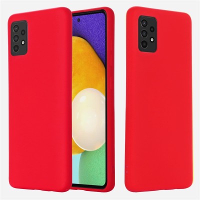 „Shell“ kieto silikono (TPU) dėklas - raudonas (Galaxy A52 / A52s)