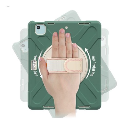 Sustiprintos apsaugos dėklas - žalias (iPad Air 11 2026 / iPad Air 11 2025 / iPad Air 11 2024)