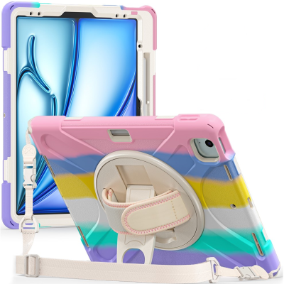 Sustiprintos apsaugos dėklas - spalvotas (iPad Air 11 2026 / iPad Air 11 2025 / iPad Air 11 2024)