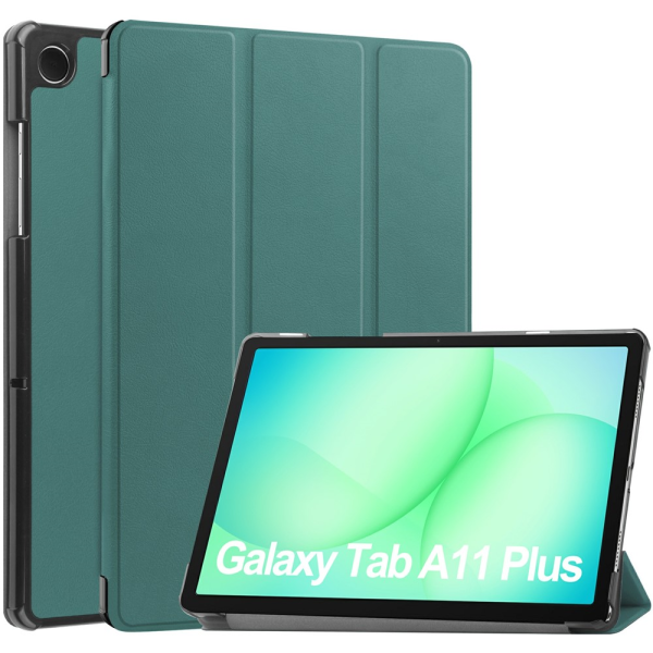 Atverčiamas dėklas -  tamsiai žalias (Galaxy Tab A11+ / A9+)