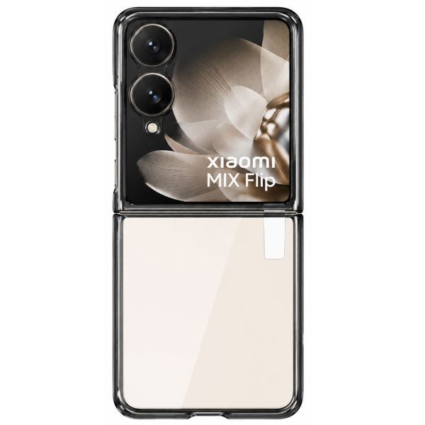 „GKK“ Creative plastikinis dėklas - juodas (Xiaomi Mix Flip 5G)