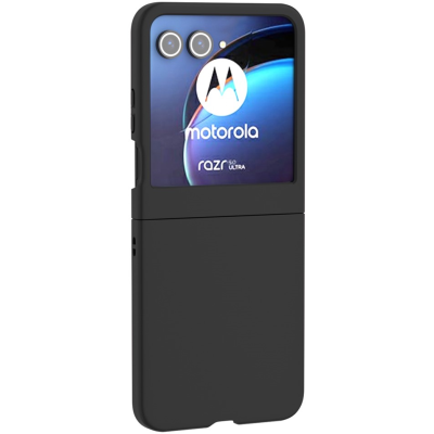 „ABEEL“ kieto silikono (TPU) dėklas - juodas (Razr 70 / 60 / 50 5G / Razr 2026 - 2024)