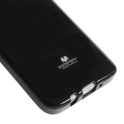 Samsung Galaxy A3 juodas Mercury kieto silikono (TPU) dėklas / Priedai.lt