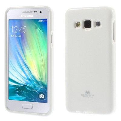 Samsung Galaxy A3 baltas Mercury kieto silikono (TPU) dėklas / Priedai.lt